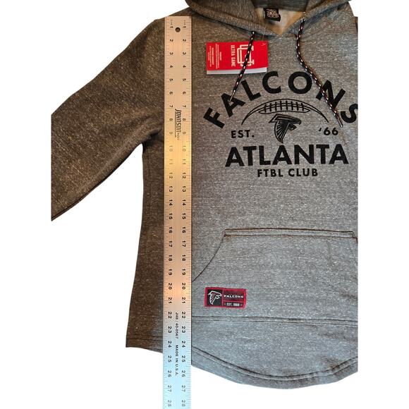 NWT Men's NFL Team Apparel Atlanta Falcons Hoodie Sz Small - Picture 2 of 6